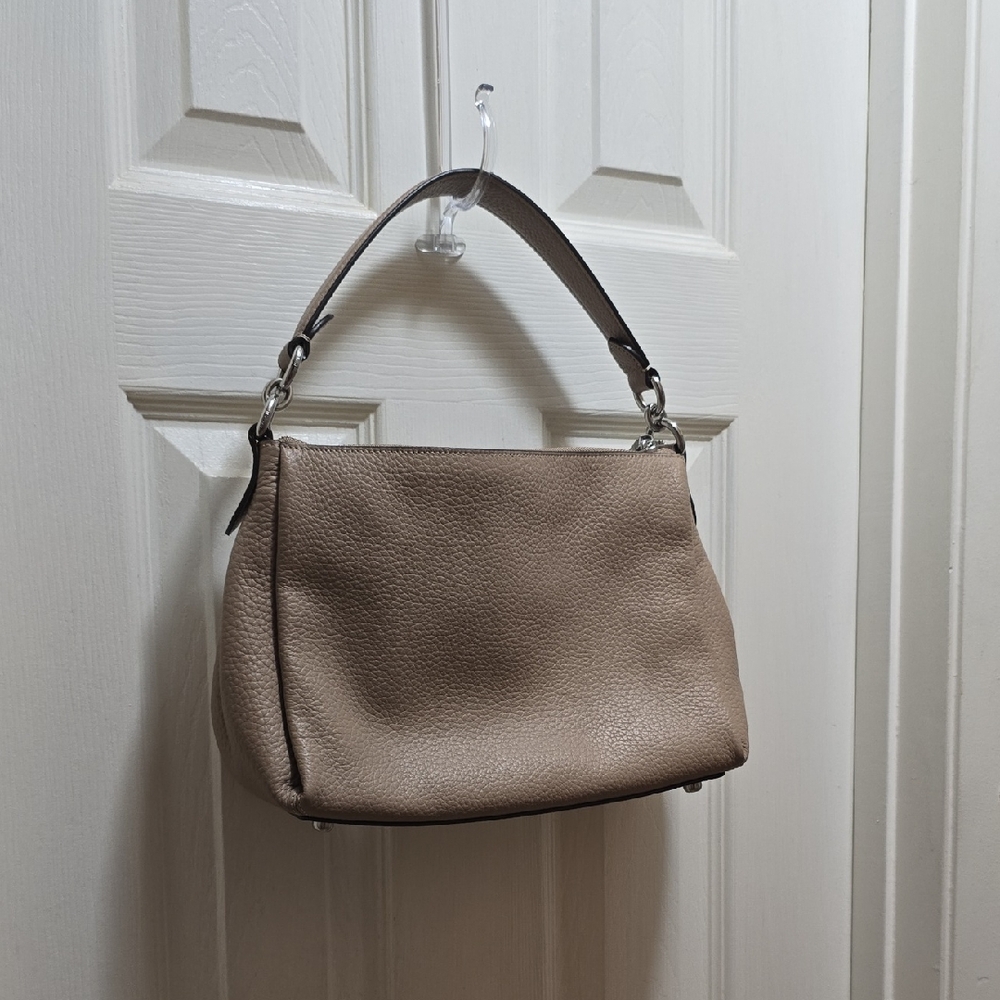 Coach Tan Shoulder Bag with Slouchy Design